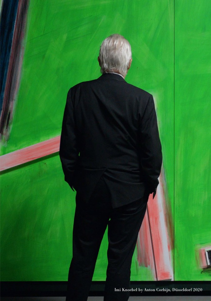 Imi Knoebel in front of his work
By Anton Corbijn