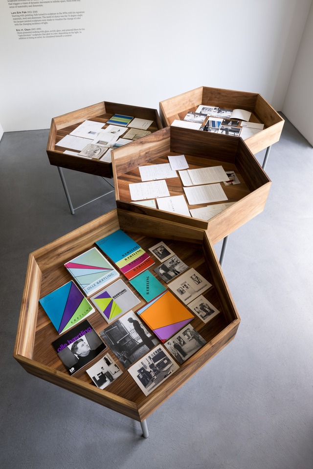 Exploring the Archive: On Scandinavian Art\
Installation view\
von Bartha, Basel, 2023